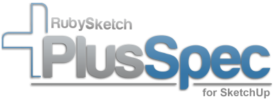 PlusSpec for SketchUp logo