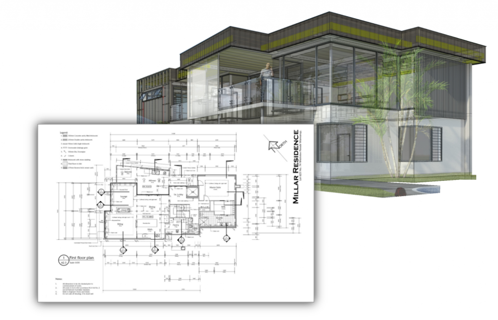 Autodimensioned Plans in SketchUp layout with PlusDesignBuild