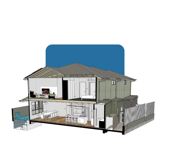 sketchup two section cuts